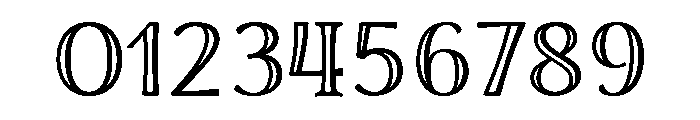 Lovingly Friends Serif Engraved Font OTHER CHARS