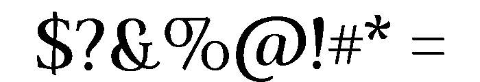 Lovingly Friends Serif Regular Font OTHER CHARS