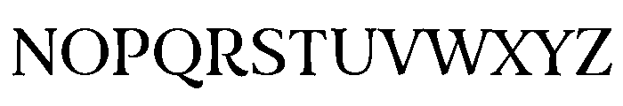 Lovingly Friends Serif Regular Font UPPERCASE
