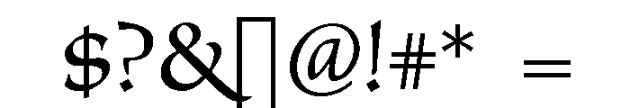 Lowe Regular Font OTHER CHARS