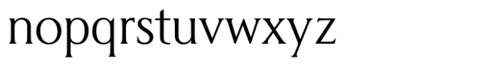 LP Saturnia Pro Regular Font LOWERCASE