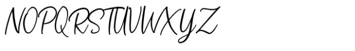 LS Altia Signature Font UPPERCASE