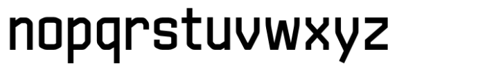 LS Trappist 1 Medium Condensed Font LOWERCASE