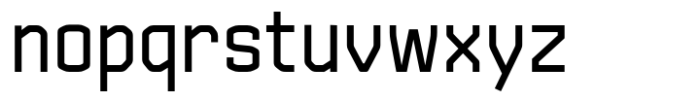 LS Trappist 1 Regular Condensed Font LOWERCASE