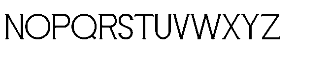 Lsplafon Regular Font UPPERCASE