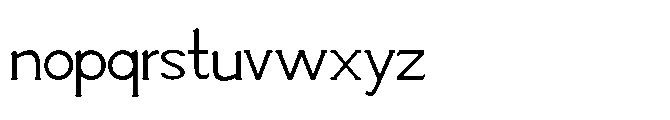 Lsplafon Regular Font LOWERCASE