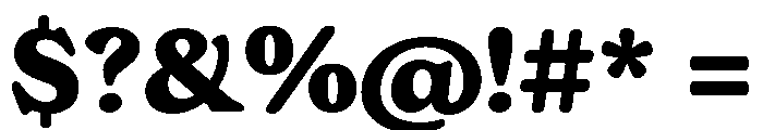 Ltc Goudy Heavyface Pro Bold Font OTHER CHARS