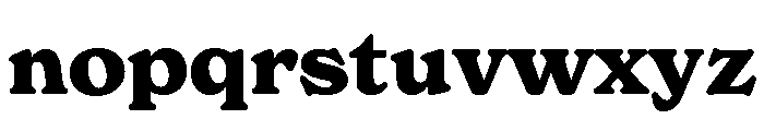 Ltc Goudy Heavyface Pro Bold Font LOWERCASE