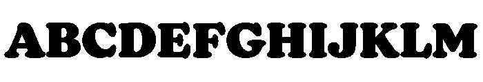 Ltc Goudy Heavyface Pro Extra Bold Font UPPERCASE