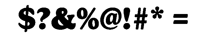 Ltc Goudy Heavyface Pro Heavy Font OTHER CHARS