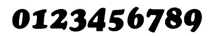 Ltc Goudy Heavyface Pro Italic Font OTHER CHARS