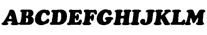 Ltc Goudy Heavyface Pro Italic Font UPPERCASE