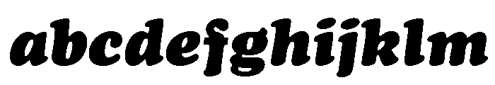 Ltc Goudy Heavyface Pro Italic FONT