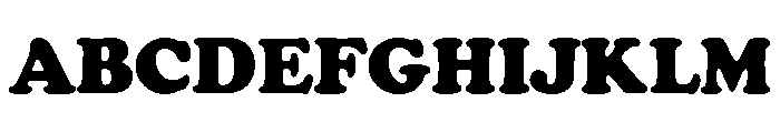 Ltc Goudy Heavyface Pro Regular Font UPPERCASE