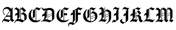 Ltc Goudy Text Pro Regular Font UPPERCASE