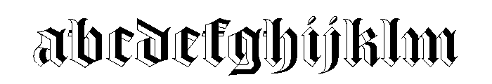 Ltc Goudy Text Pro Thin FONT