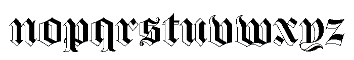 Ltc Goudy Text Pro Thin Font LOWERCASE