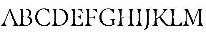 Ltc Goudy Thirty Light Font UPPERCASE