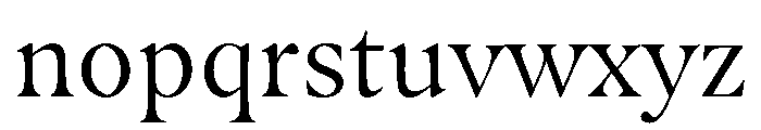 Ltc Goudy Thirty Light Font LOWERCASE