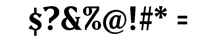 Ltr Principia Variable Bold Font OTHER CHARS