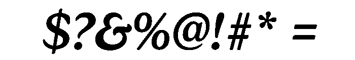 Ltr Principia Variable Medium Italic Font OTHER CHARS
