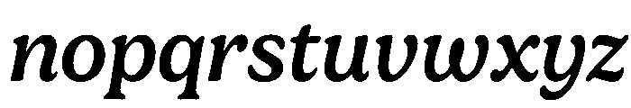 Ltr Principia Variable Medium Italic Font LOWERCASE