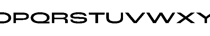 Ltr Slab Extended Variable Medium Font UPPERCASE