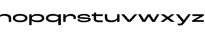 Ltr Slab Extended Variable Medium Font LOWERCASE