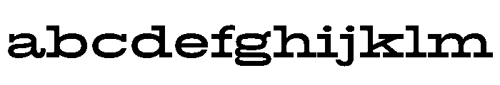 Ltr Slab Extended Variable Regular FONT