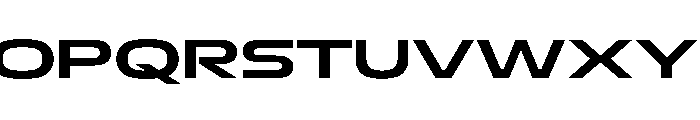 Ltr Slab Extended Variable Semibold Font UPPERCASE