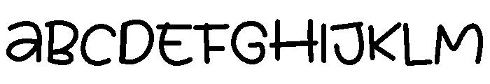 LT lumio Regular Font UPPERCASE