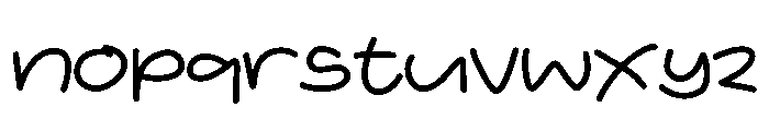LT lumio Regular Font LOWERCASE