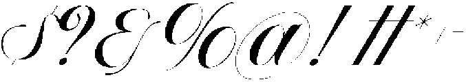 LT The Heistha Script Editorial Regular otf (400) Font OTHER CHARS