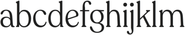 Ltt Recoleta Condensed Light otf (300) Font LOWERCASE