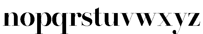 LT Afficher Neue Bold Display Font LOWERCASE