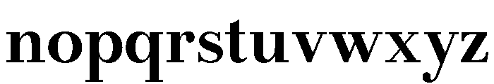 LT Afficher Neue Bold Text Font LOWERCASE