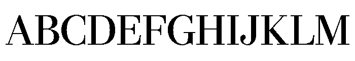LT Afficher Neue Medium Text Font UPPERCASE