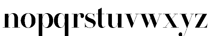 LT Afficher Neue SemBd Display Font LOWERCASE