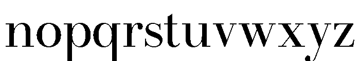LT Afficher Neue Text Font LOWERCASE