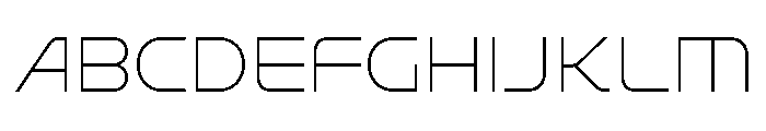 LT Aspirer Neue Extra Light Font UPPERCASE