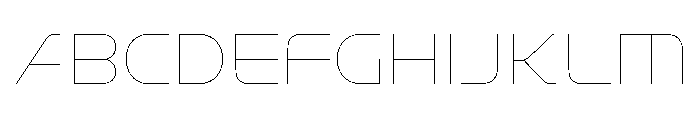 LT Aspirer Neue Hairline Font UPPERCASE