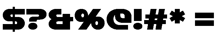 LT Aspirer Neue Heavy Font OTHER CHARS