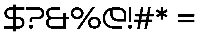 LT Aspirer Neue Regular Font OTHER CHARS
