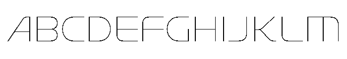 LT Aspirer Neue Thin Font UPPERCASE