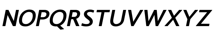 LT Asus Bold Italic Font UPPERCASE