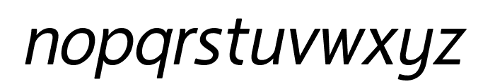 LT Asus Italic Font LOWERCASE