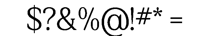 LT Cushion Font OTHER CHARS