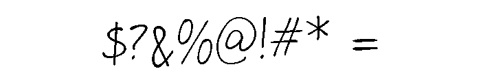 LT Delilah Regular Font OTHER CHARS