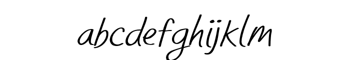 LT Feelgood Regular Font LOWERCASE