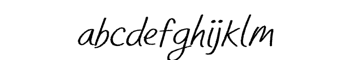 LT Feelgood Rough Regular Font LOWERCASE
